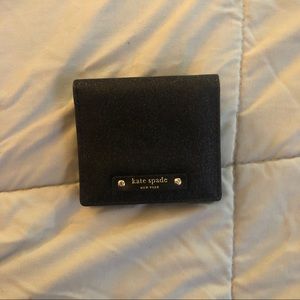 Sparkly Black Kate Spade Wallet